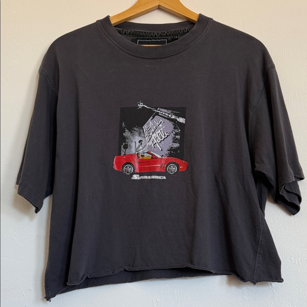 Ferrari Black Graphic Tee